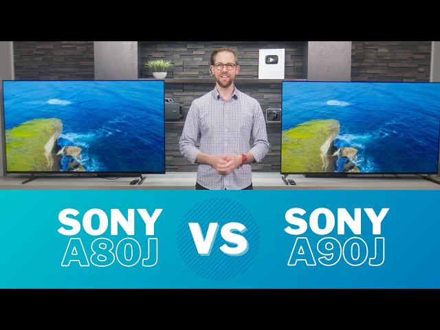 Sony 2021 OLED Comparison A80J vs A90J