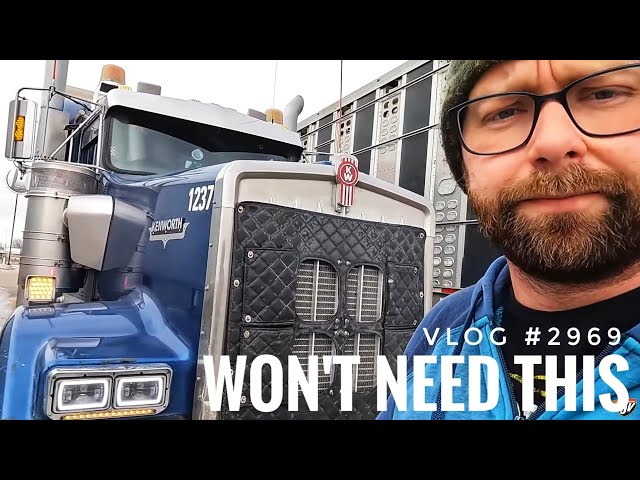 WON'T NEED THIS IN TEXAS! | My Trucking Life | Vlog #2969