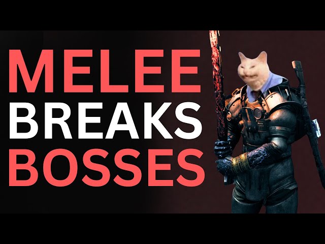 Remnant 2: Apocalypse Melee Tank - Melee Breaks Boss AI