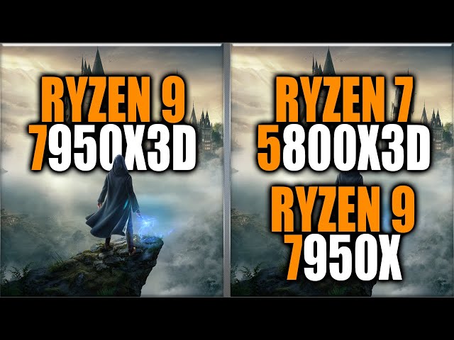 7950X3D vs 5800X3D vs 7950X Benchmarks + RTX 4090 / 4K / 1080p - Tested 15 Games and Applications