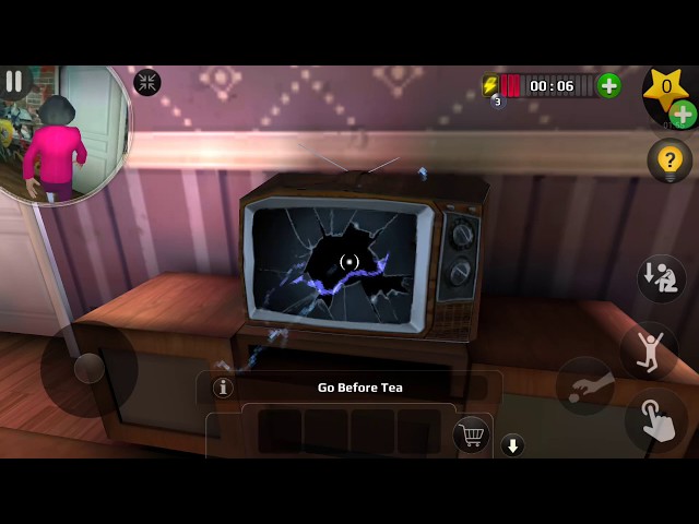 Scary Teacher 3D - Gameplay Walkthrough - The TV Villain - Part 1(iOS)