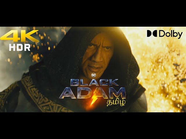 4K-HDR | Black Adam - Fight Scene | Tamil | Dolby 5.1