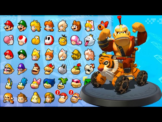 Mario Kart 8 Deluxe Donkey Kong Gladiator's Epic Battle in Acorn Cup & Shell Cup