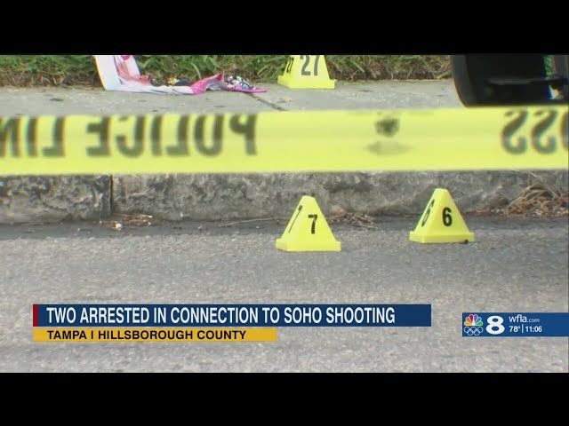 2 arrested in connection with deadly SoHo shooting, Tampa police say