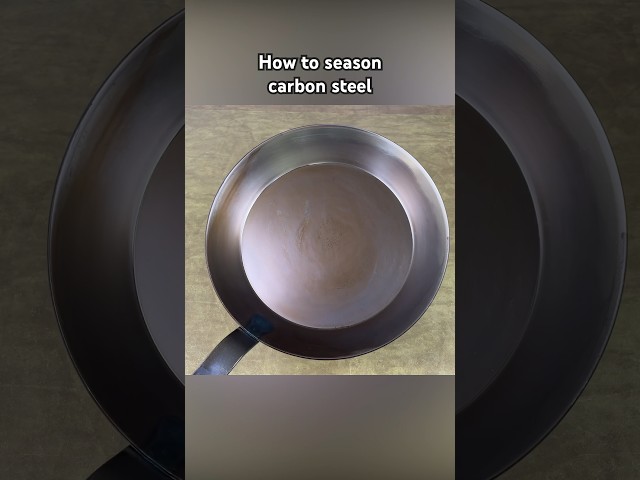 How to Season a Carbon Steel Skillet (4 Simple Steps)