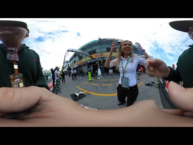 Mercedes Garage Australian Grand Prix