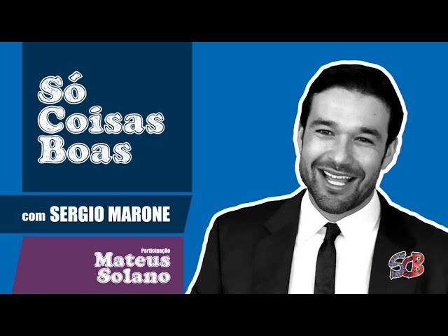 Sergio Marone apresenta as Boas Notícias da semana e bate um papo com Mateus Solano