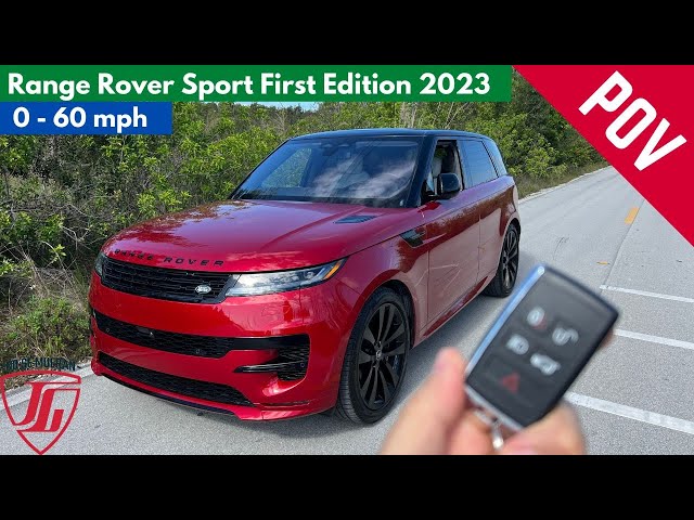 Range Rover Sport First Edition 2023 | 0 a 60mph | Jaime Gabaldoni [POV-4K]