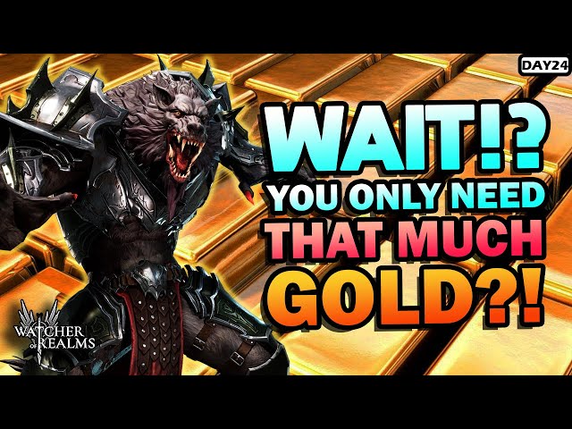 CHEAPEST STRATEGY for Gear Enhancement Event! + GR3 & Gear Insights ⁂ DAY 24 F2P ⁂ Watcher of Realms