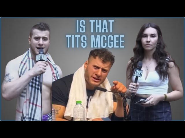MJF reunites with Tits McGee
