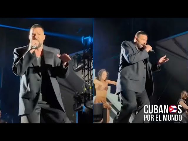 Ricky Martin “se apaga” en medio de concierto. “Esto es lo duro de salir tarde del closet”