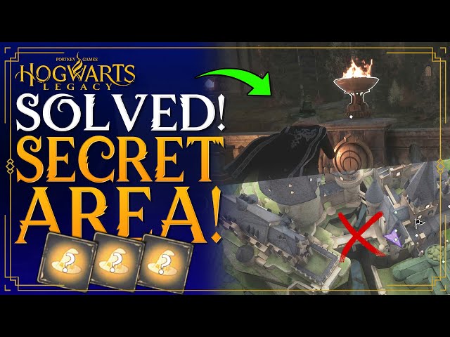 Hogwarts Legacy Secret Area Found! - How To Solve Bridge Puzzle - AMAZING LOOT - Best Guide