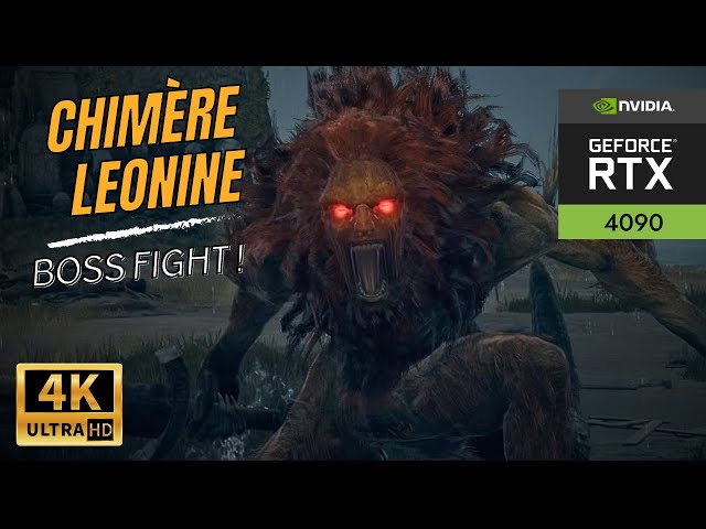 Elden Ring | Boss Fight: Chimère Léonine, ruined | RTX4090 60+FPS Max Settings