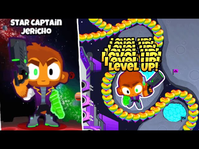*NEW* Level 20 Star Captain Jericho is NUTS... (Bloons TD Battles 2)