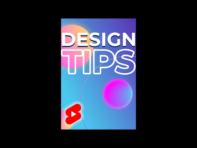 Tips To Improve Your Design Skills | Graphic Design Tips 2022 #Shorts