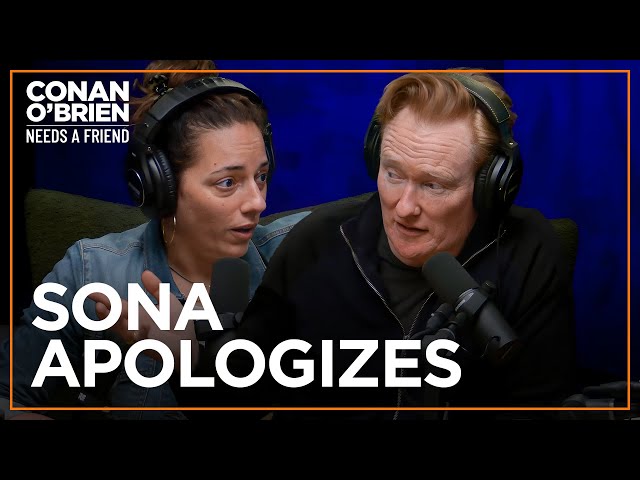 Conan Demands An Apology From Sona | Conan O'Brien Needs A Friend