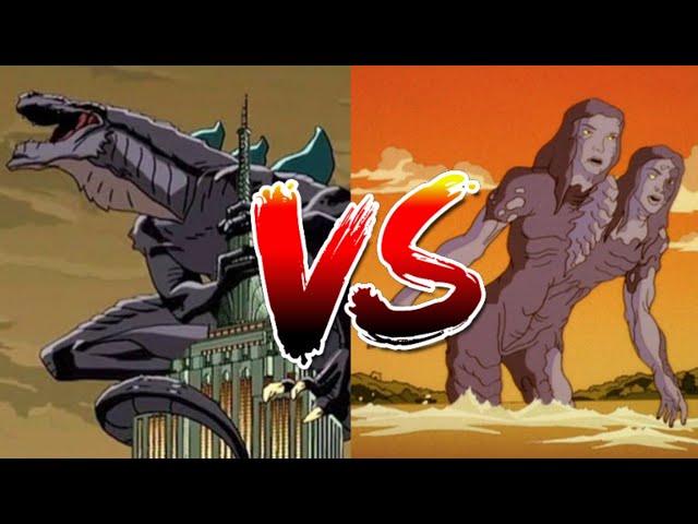 Zilla Jr Vs Mimic | Godzilla: A Série