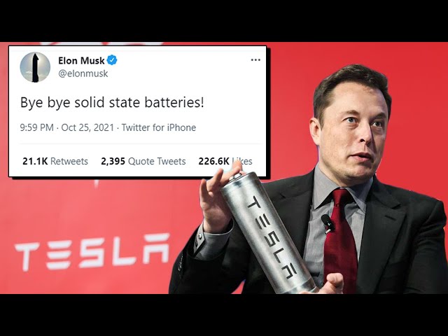 Tesla 4680 Battery Will Be THE END Of Solid State Battery According To Elon Musk 🔥