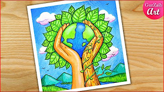save trees drawings