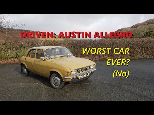 Driven: 1975 Austin Allegro 1100 Deluxe 'Worst Car' Naaaaah!