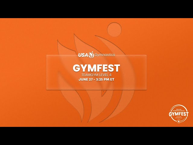 2024 Gymnastics For All GymFest - TeamGym Level 4