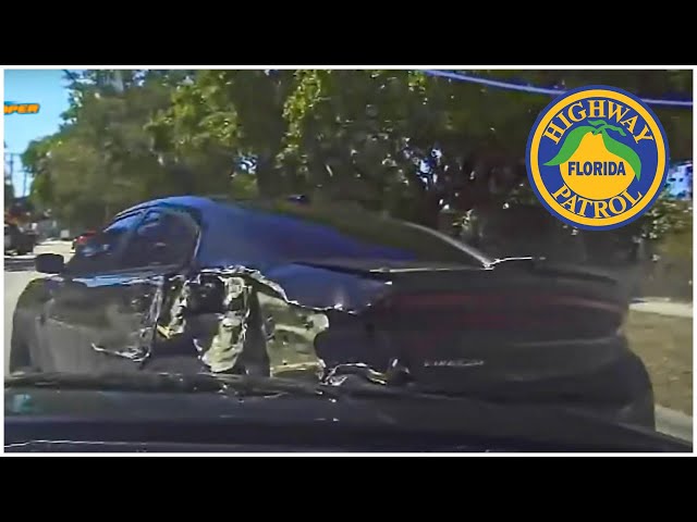 Florida Highway Patrol REFUSED to let Hellcat Charger get away in High Speed Chase...