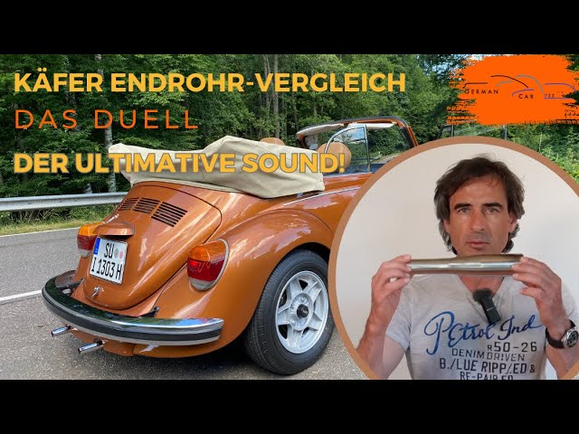 VW Käfer - Der ultimative Sound - Endrohr-Vergleich