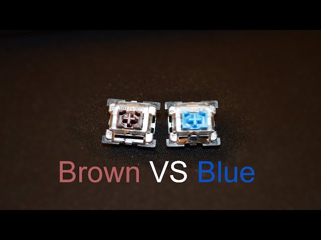 Outemu Brown Switch VS Outemu Blue Switch! Which one is better?