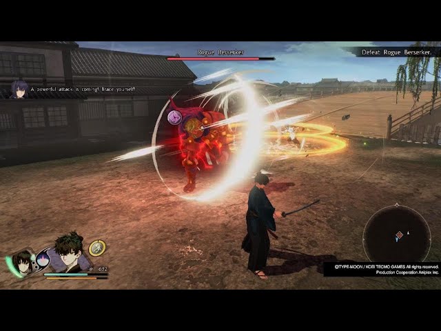 Fate/Samurai Remnant - Rogue Berserker (Sword Expert Difficulty)