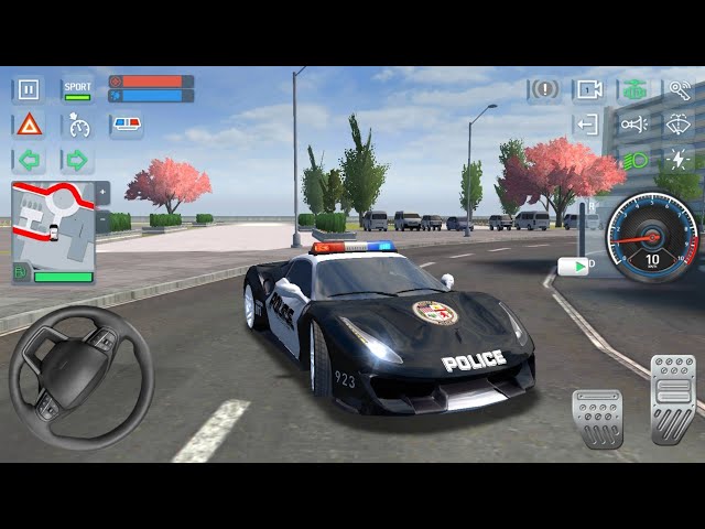 Police simulator patrol officers // Police sim 2022 cop simulator gameplay // Android gameplay