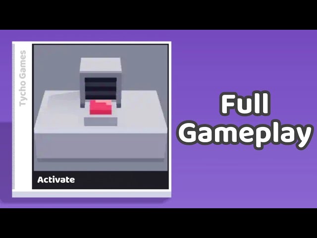 Fancade: Activate – Full Gameplay