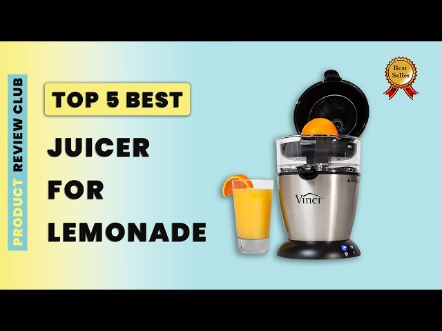 Top 5 best juicer for lemonade Reviews with Terms of use