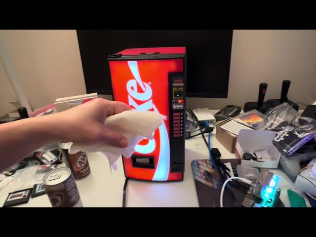 Unboxing Coke mini Refrigerator by New Wave Toys - Review