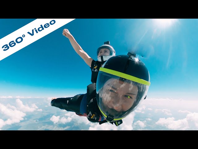 Double wingsuit rodeo 360º video 🤯