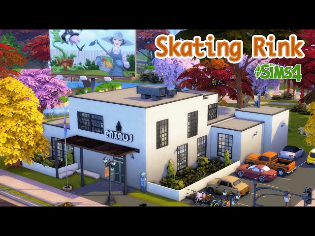 Indoor Skating Rink in the Sims 4 | Speed Build