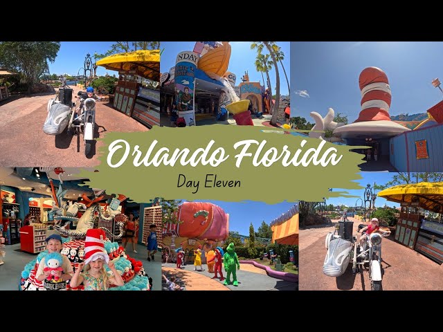Orlando Florida | Day Eleven | Islands Of Adventure | Kids Day