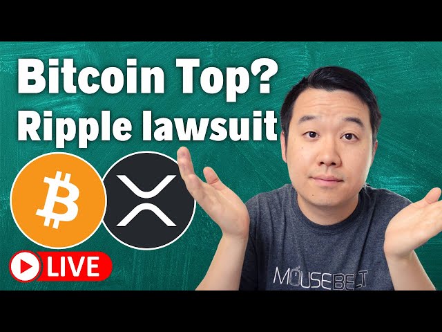 Why the Top is NOT in for Bitcoin... Also major lawsuit updates against Ripple and LBRY!