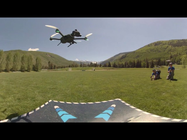 Flying Karma Drone -- GoPro Fusion footage