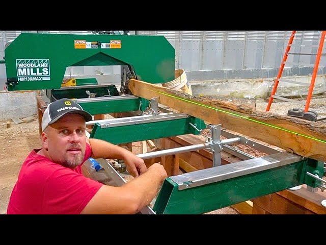 Reduce Waste by Adding a Laser to Your Sawmill