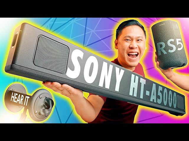Audio Engineer Tests Sony's 360 Spatial Sound Mapping on the HT-A5000 5.1.2 Soundbar and RS5