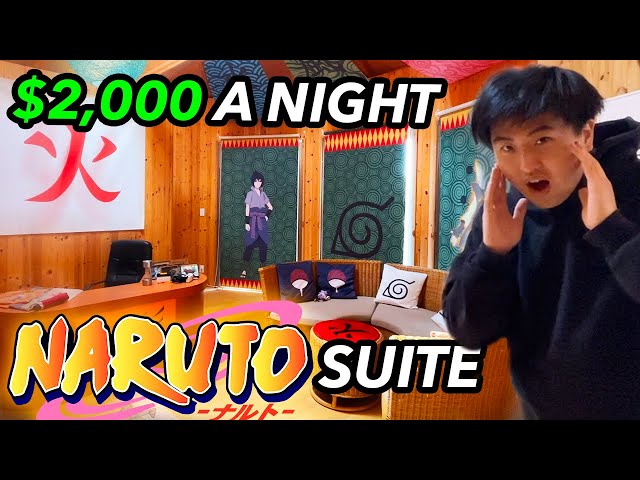 Staying at the MOST EXPENSIVE Naruto Hotel Suite in Japan! ft. @SHUNchanjp