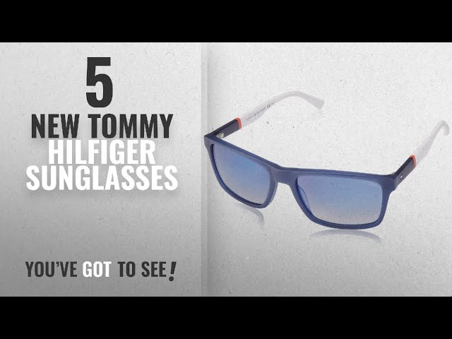 Top 10 Tommy Hilfiger Sunglasses [ Winter 2018 ]: Tommy Hilfiger Th1405s Rectangular Sunglasses,