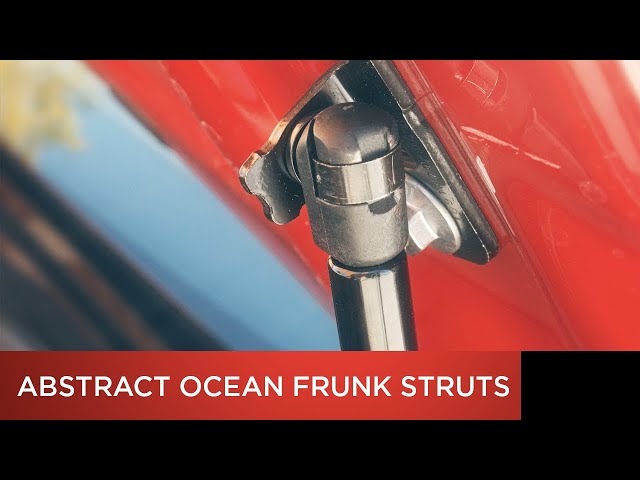 Tesla Model 3 Quick Video | Abstract Ocean Front Trunk Struts