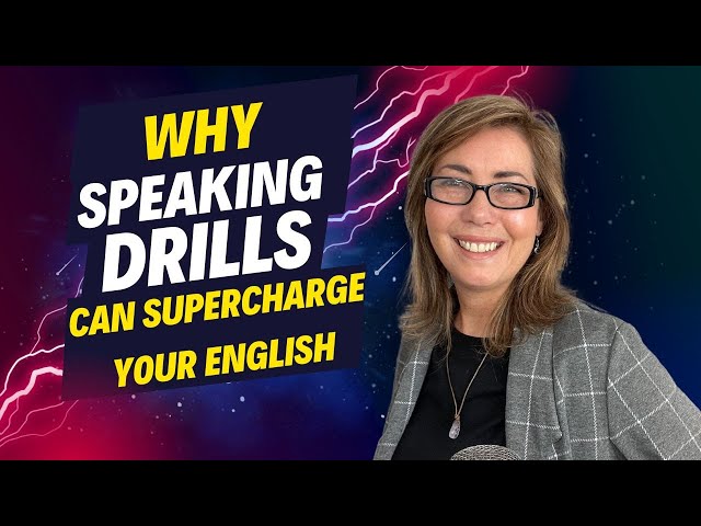 How speaking drills improve your English. #english #learnenglish #speakingpractice