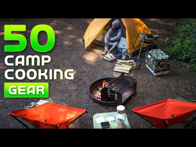 50 Camping Cooking Gear Essentials You Must Have