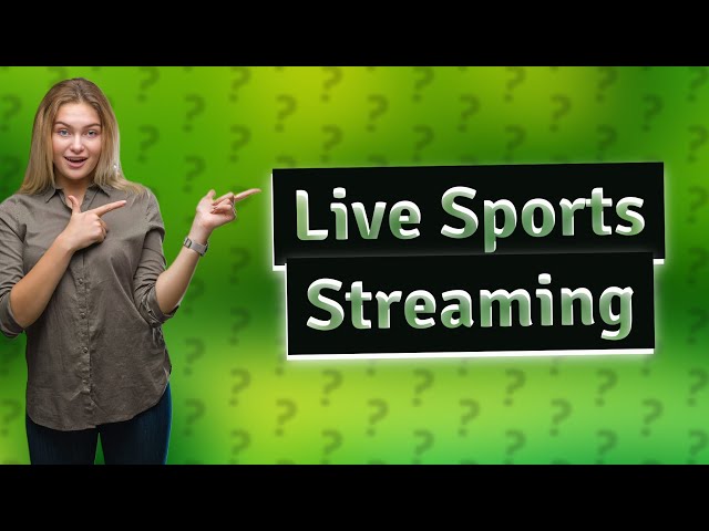 What is the best website to watch live sports?