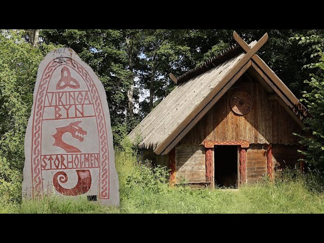 Viking Village in Sweden:  Storholmen