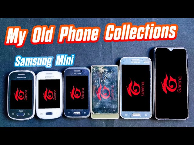 My Old Phones Collections