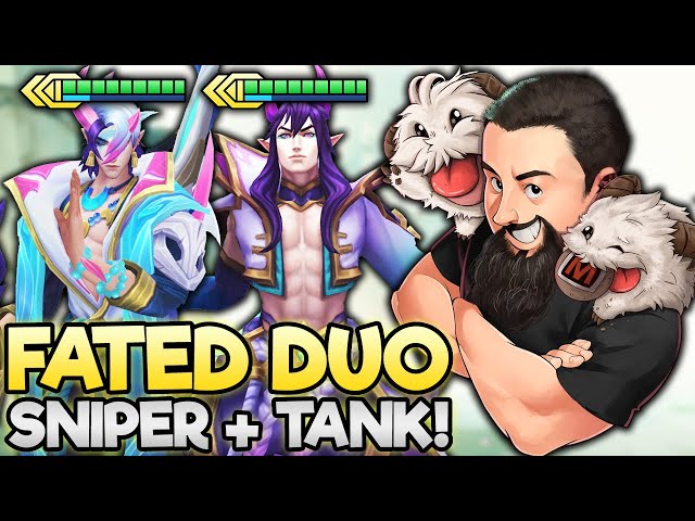 3 Star Fated - The ULTIMATE Damage and Tank Duo!! | TFT Inkborn Fables | Teamfight Tactics