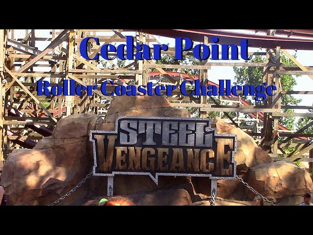 Cedar Point Roller Coaster Challenge On A Busy Saturday 2019